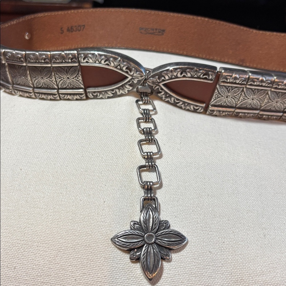 Brighton Vintage Rare brown leather belt - Picture 3 of 8